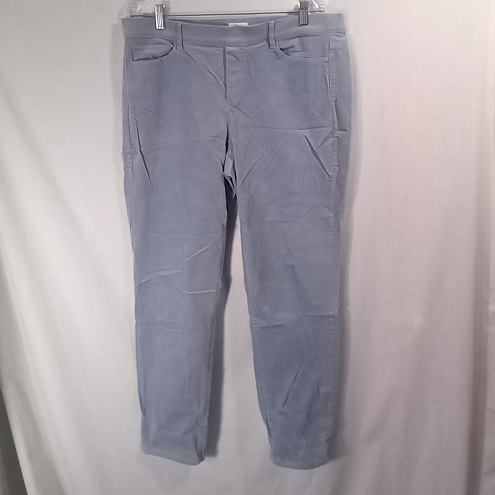 🪴J. Jill Lg. Light Blue Straight Leg Corduroy Pants